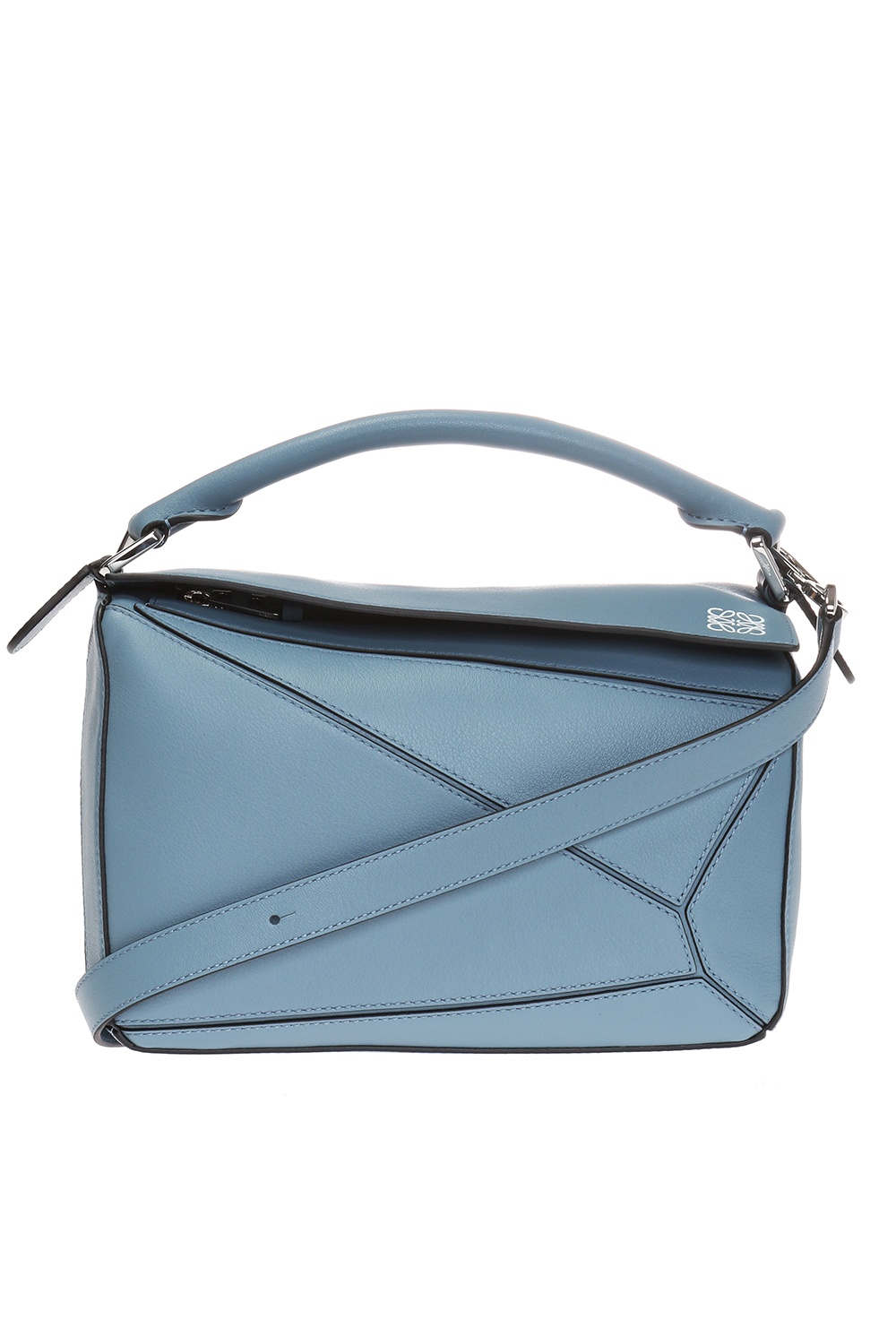loewe puzzle bag small blue
