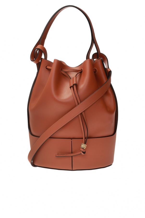 LOEWE Medium Leather Balloon Bucket Bag