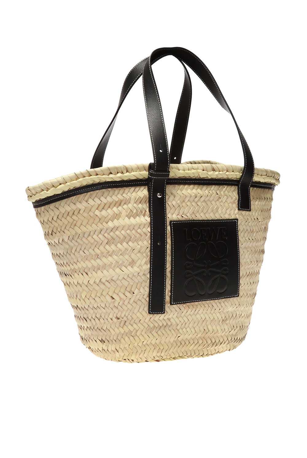 loewe basket bag black