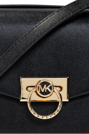 Michael Kors Green Ladies Hendrix Extra-small Two-tone Logo