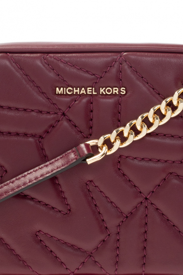 Burgundy 'Jet Set' shoulder bag Michael Michael Kors - Vitkac TW