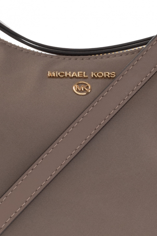 Michael Kors Outlet: Michael bag in nylon - Black  Michael Kors shoulder  bag 32F1GT9C8C online at