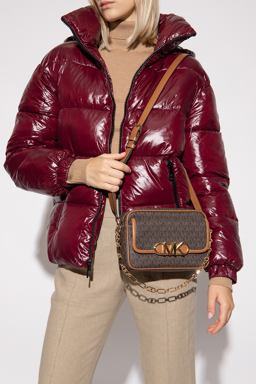 Parker Medium Leather Shoulder Bag