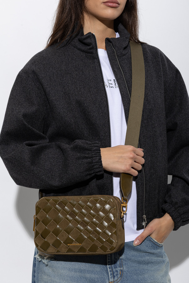 Michael Michael Kors '‘Bryant’' leather crossbody bag