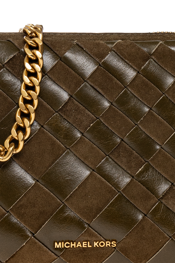 Michael Michael Kors '‘Bryant’' leather crossbody bag