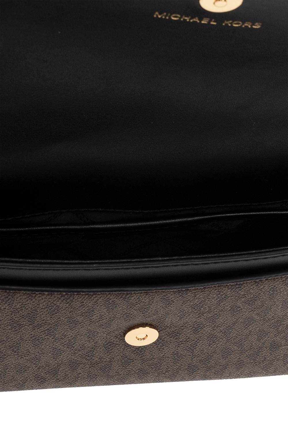 Michael Kors Handbag Brooklyn Medium Convertible Flap Black (001)