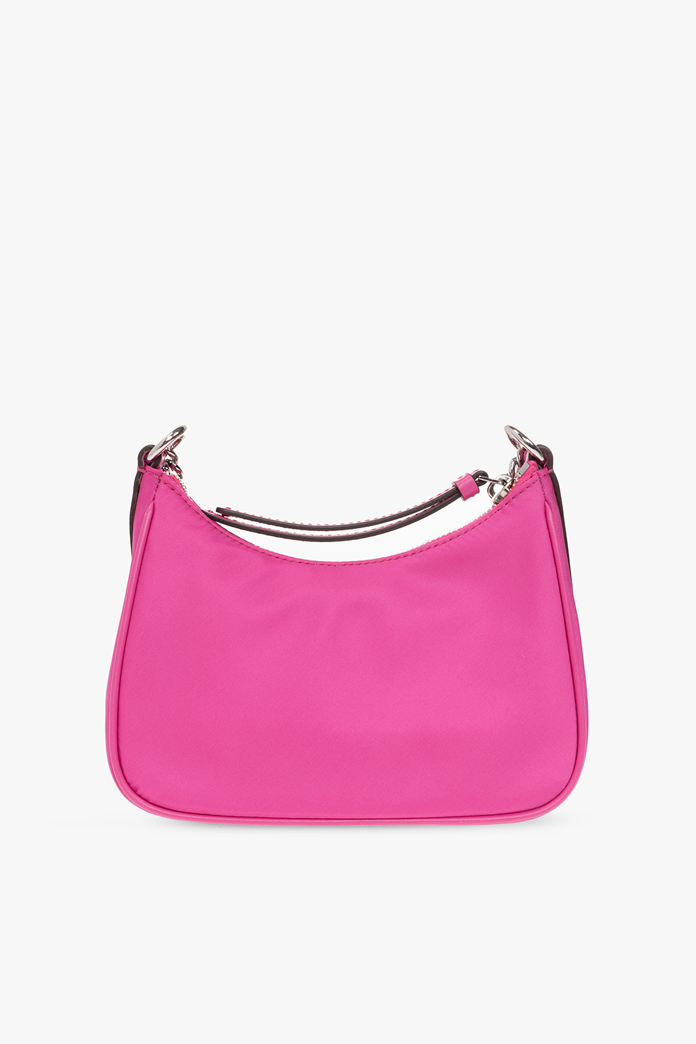 Bag: michael kors fushia neon pink brand luxury hand shoulder