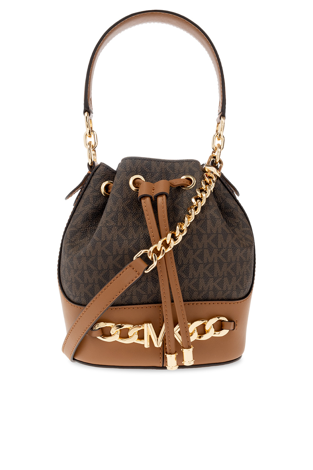 IetpShops | Women's Bags | Emporio Armani engraved logo-fastening tote | Michael  Michael Kors MCM Aren Monogram Visetos Hobo Bag Cognac