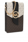 Michael Michael Kors BROWN ‘MK Charm’ phone holder