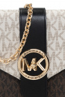 Michael Michael Kors BROWN ‘MK Charm’ phone holder