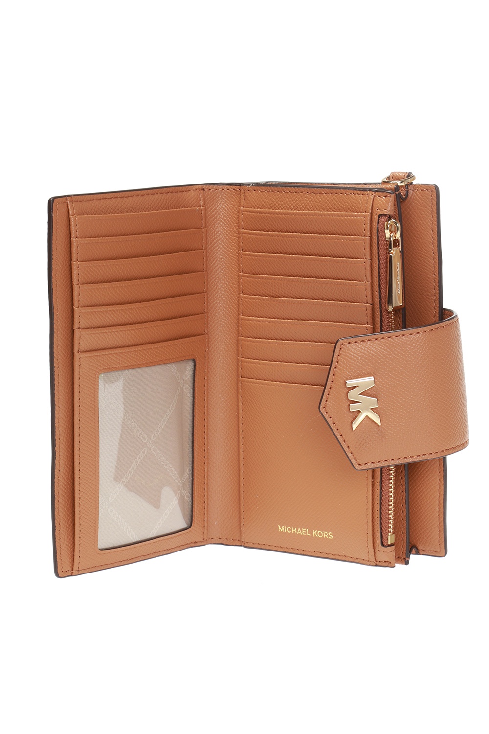 mk wallet with strap