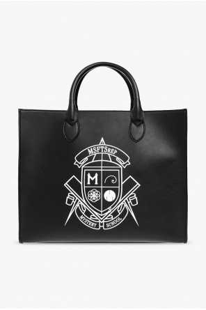 MSFTSrep Shopper crinkled-effect bag with logo