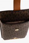 Michael Michael Kors BROWN ‘Devon’ phone pouch