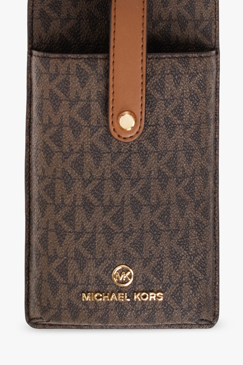MICHAEL Michael Kors Monogram Print Belt Bag in Brown