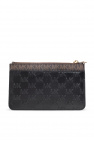 Michael Michael Kors BLACK Monogrammed pouch
