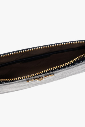 Michael Michael Kors Grey Taurillon Leather Serviette Dorian Briefcase Bag