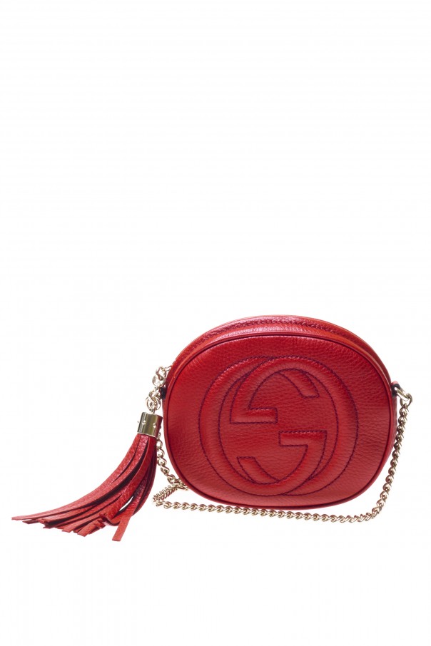 gucci soho leather mini chain bag