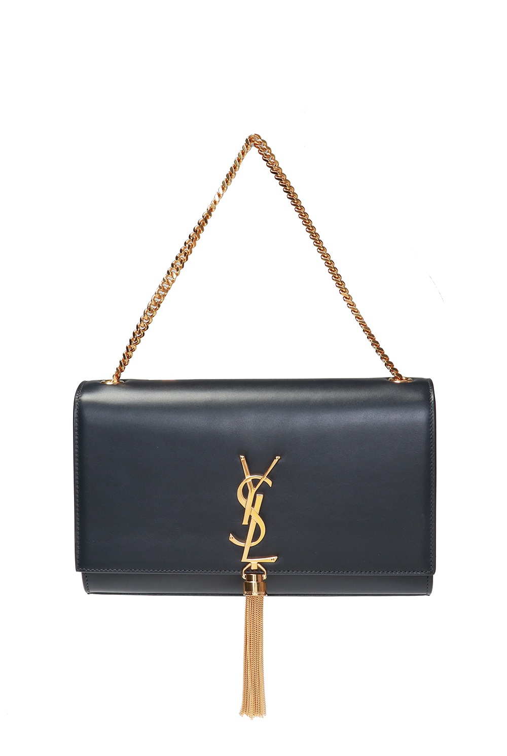Yves Saint Laurent Kate Leather Shoulder Bag Black