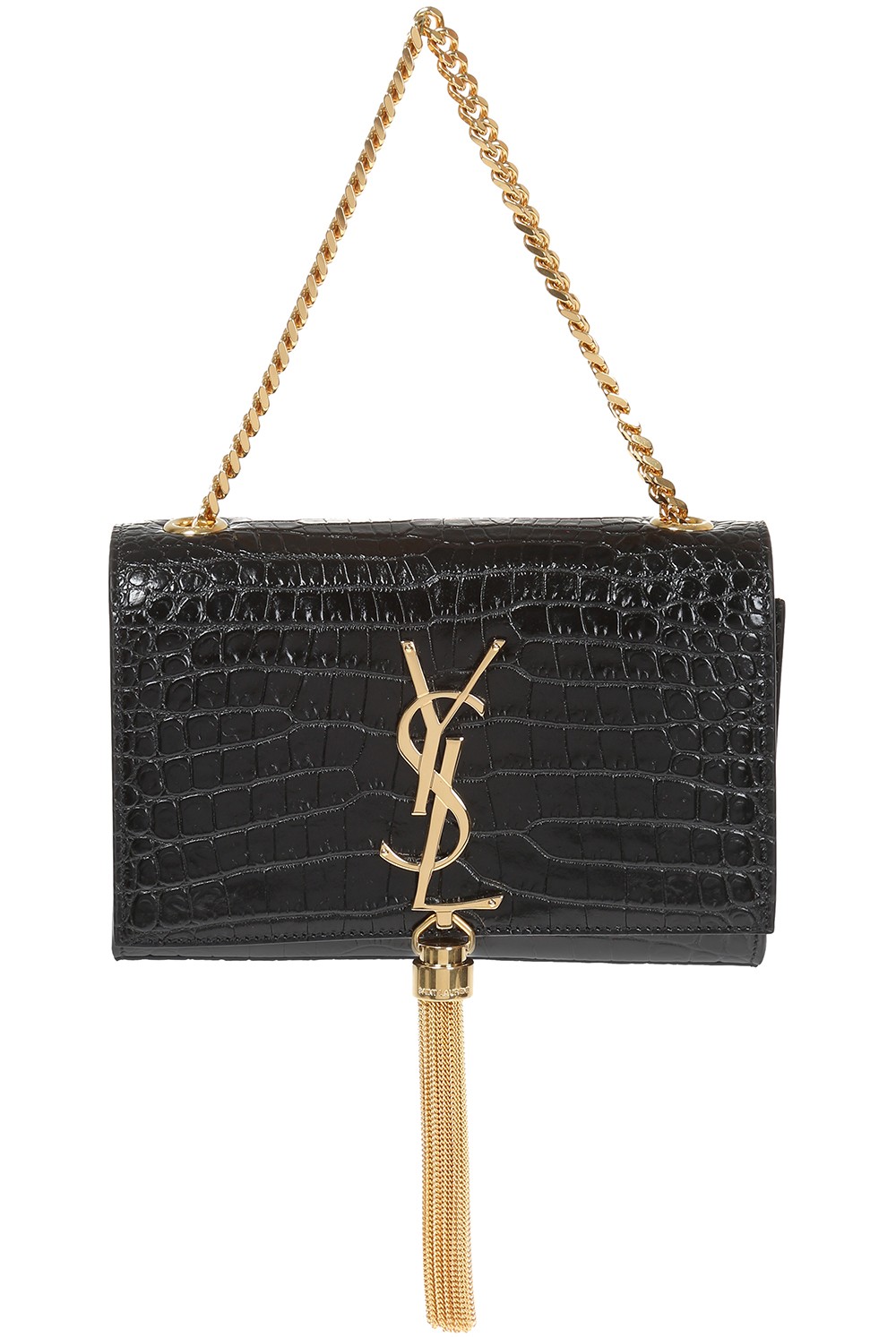 Louis Vuitton Monogram Clutch Black in Calfskin Leather with Gold-tone - GB