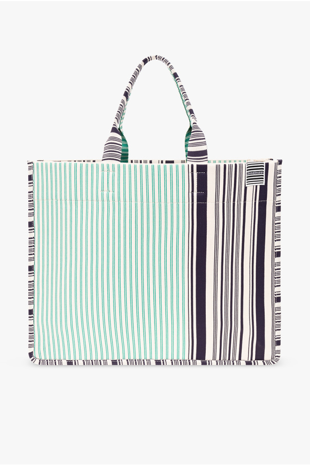 Zimmermann Striped shopper bag