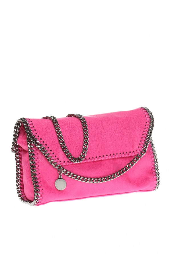 Stella Mccartney Outlet: bag in textured synthetic leather - Pink
