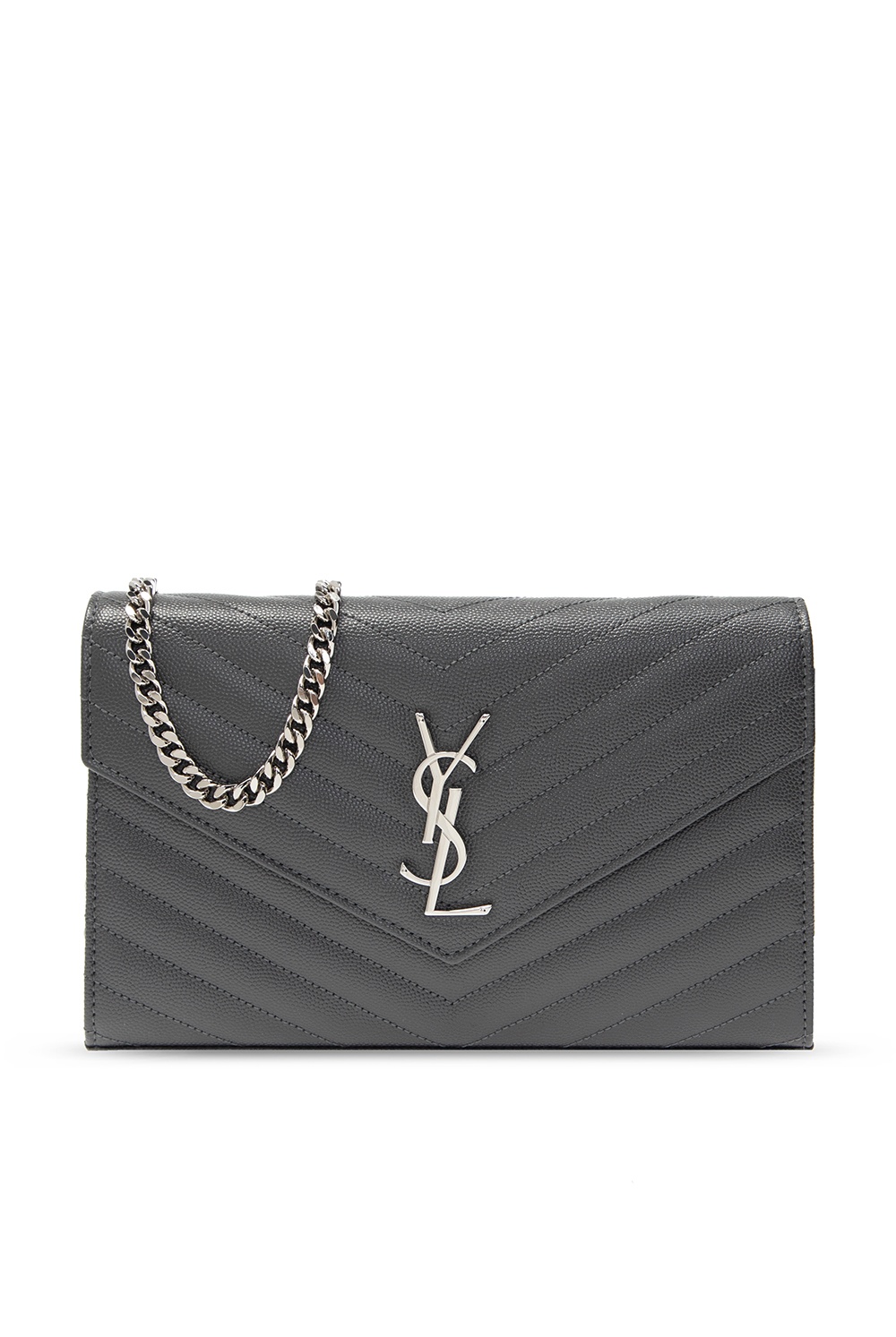 saint laurent envelope wallet on chain