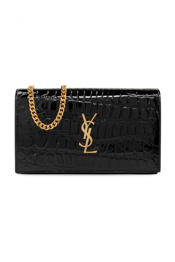Black ‘Cassandra’ wallet on chain Saint Laurent - Vitkac GB
