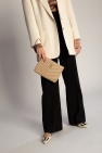Saint Laurent beige 'Monogram' clutch