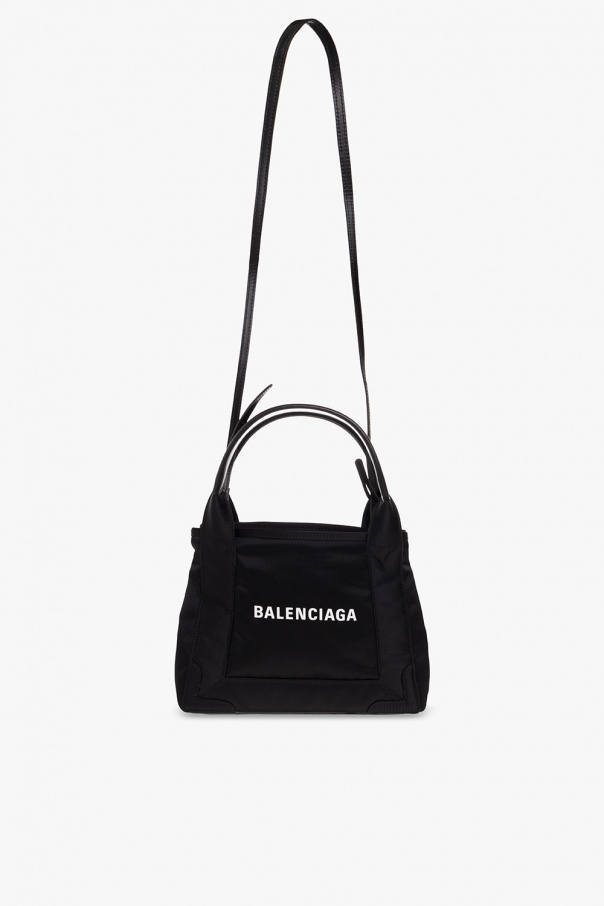 BALENCIAGA Navy Xs Cabas Black