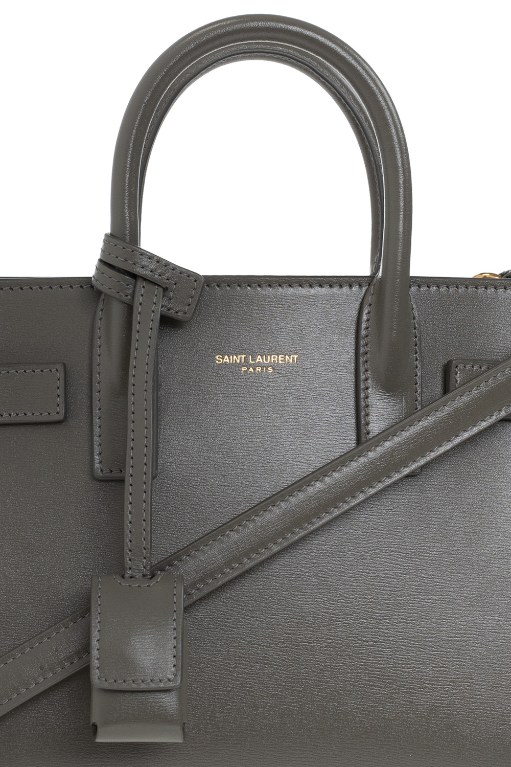 Saint Laurent Nano Sac de Jour Leather Top Handle Bag