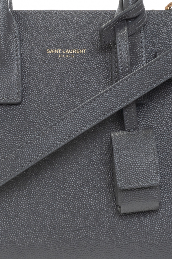 Grey 'Sac De Jour Nano' shoulder bag Saint Laurent - Vitkac TW