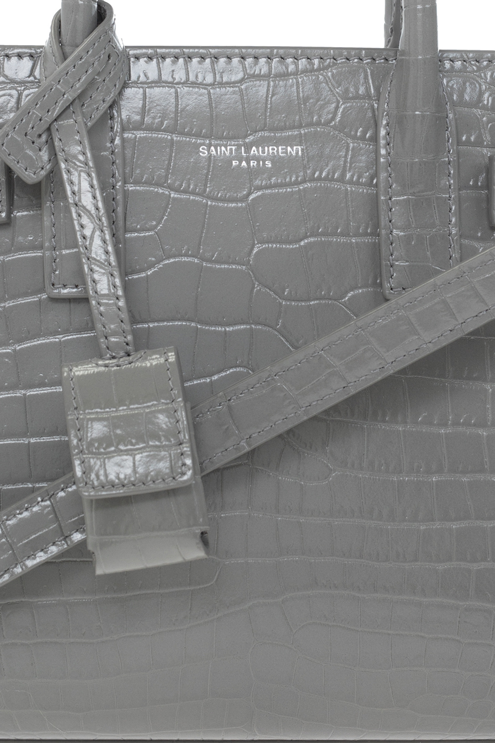 Grey 'Sac De Jour Nano' shoulder bag Saint Laurent - Vitkac TW