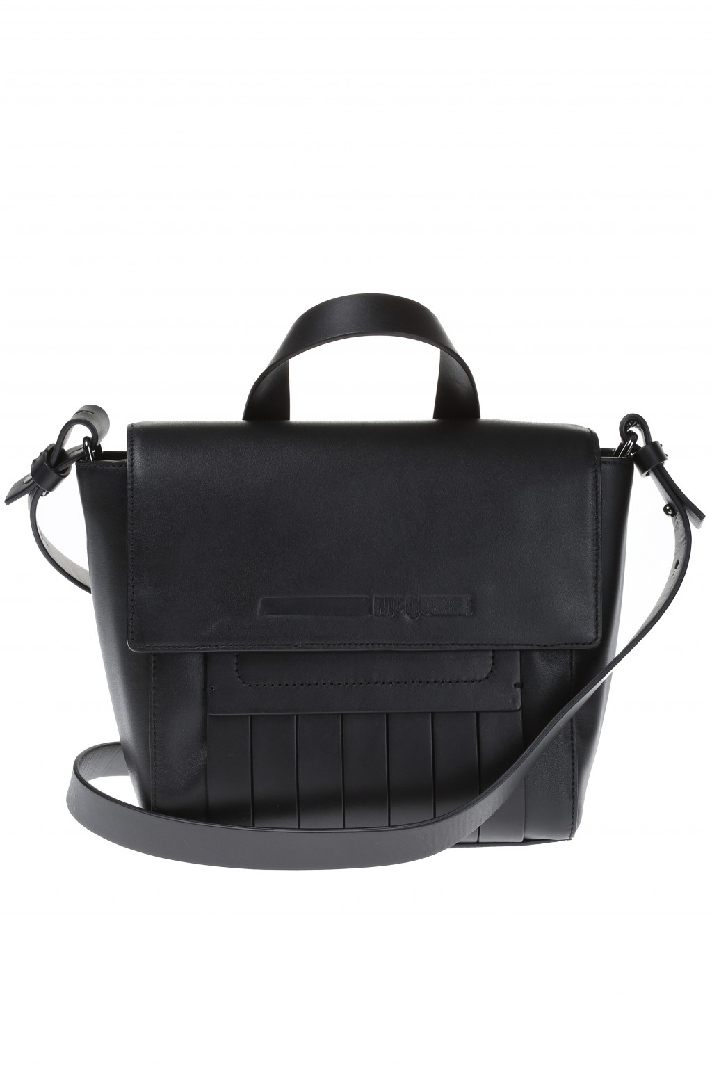 mcq alexander mcqueen leather shoulder bag