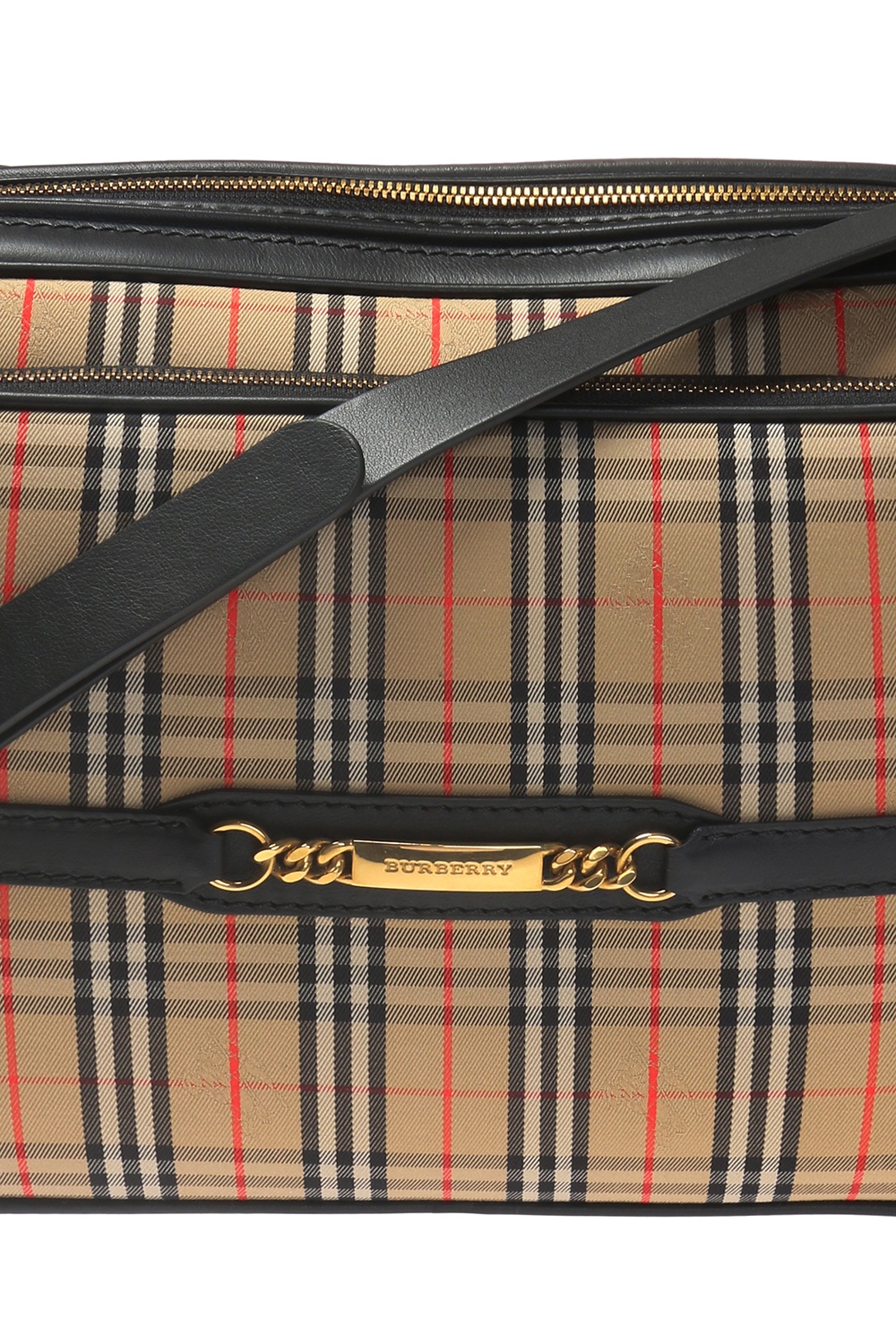 burberry camera strap