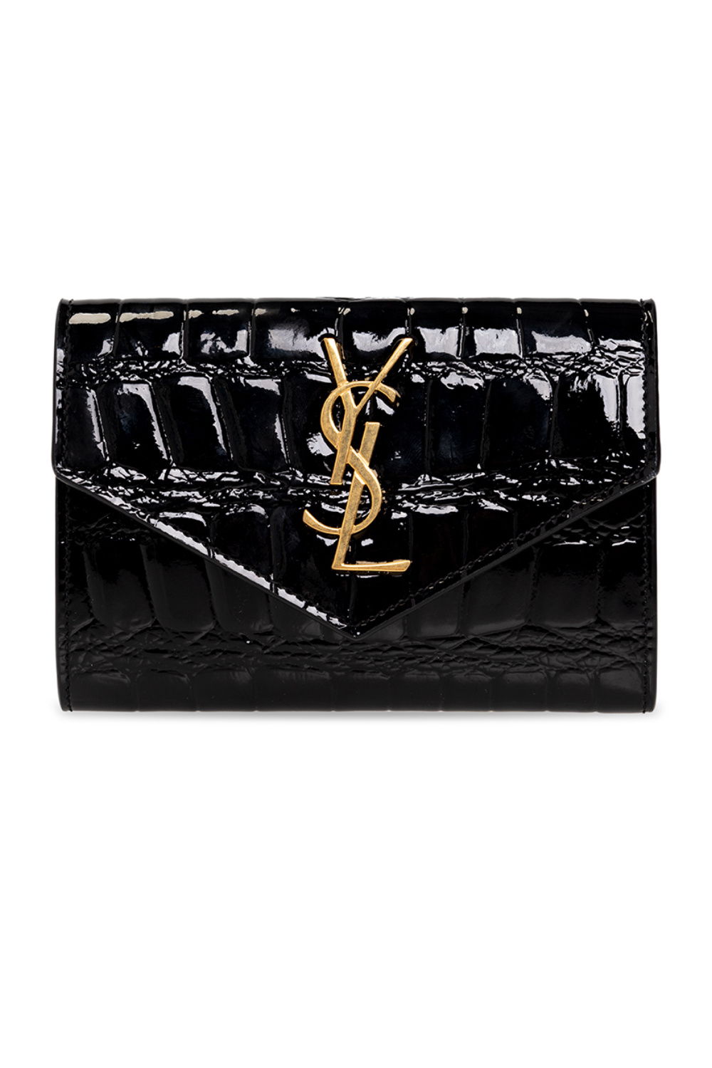 Saint Laurent ‘Cassandre’ leather wallet