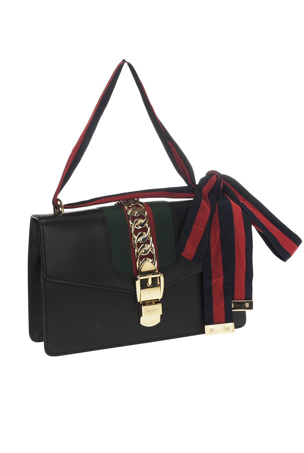 gucci sylvie leather bag