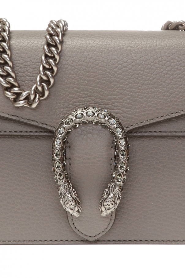 Dionysus cloth handbag Gucci Grey in Cloth - 31008283