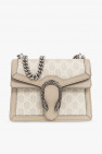 Gucci monogram-pattern zip-fastening coat