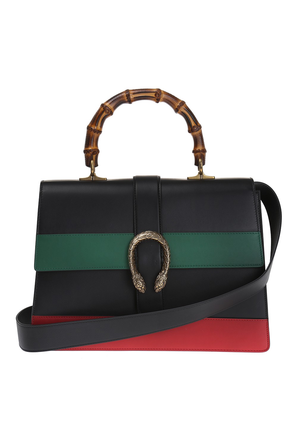 dionysus leather top handle bag