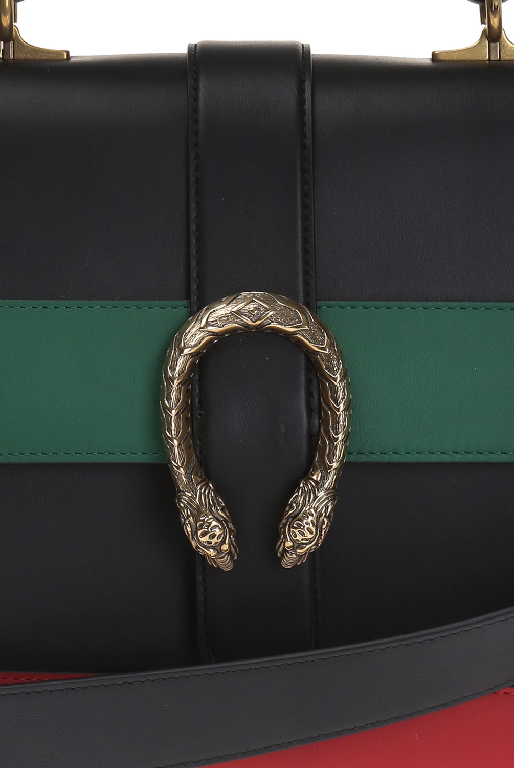 Dionysus leather handbag Gucci Burgundy in Leather - 30312559
