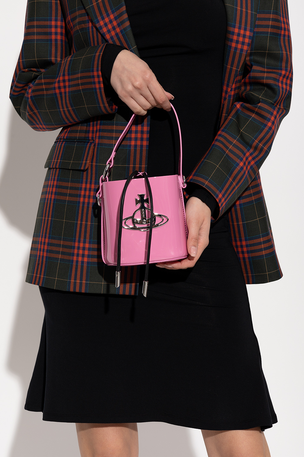 VIVIENNE WESTWOOD, Pink Men's Cross-body Bags