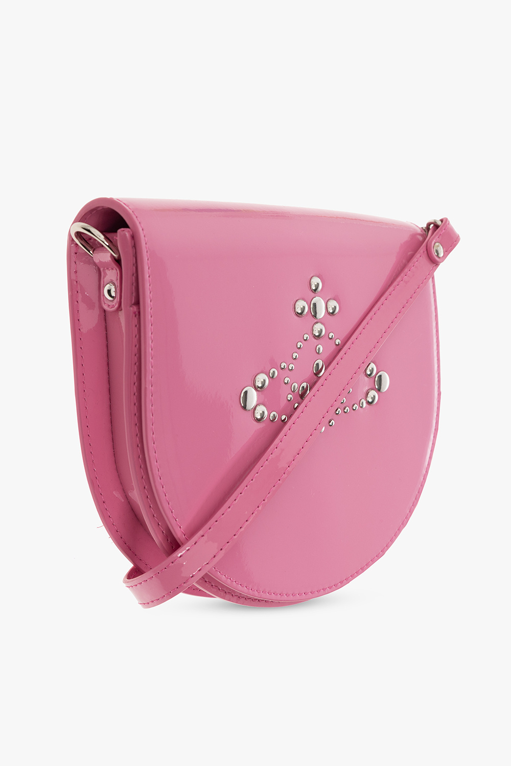 Vivienne Westwood ‘Saddle’ shoulder bag in patent leather