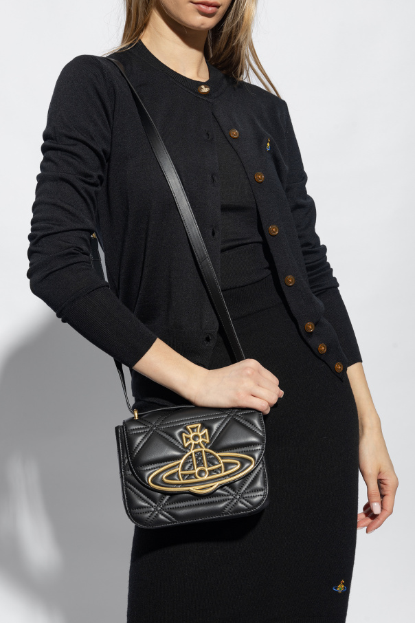 Vivienne Westwood Pikowana torba na ramię ‘Linda’