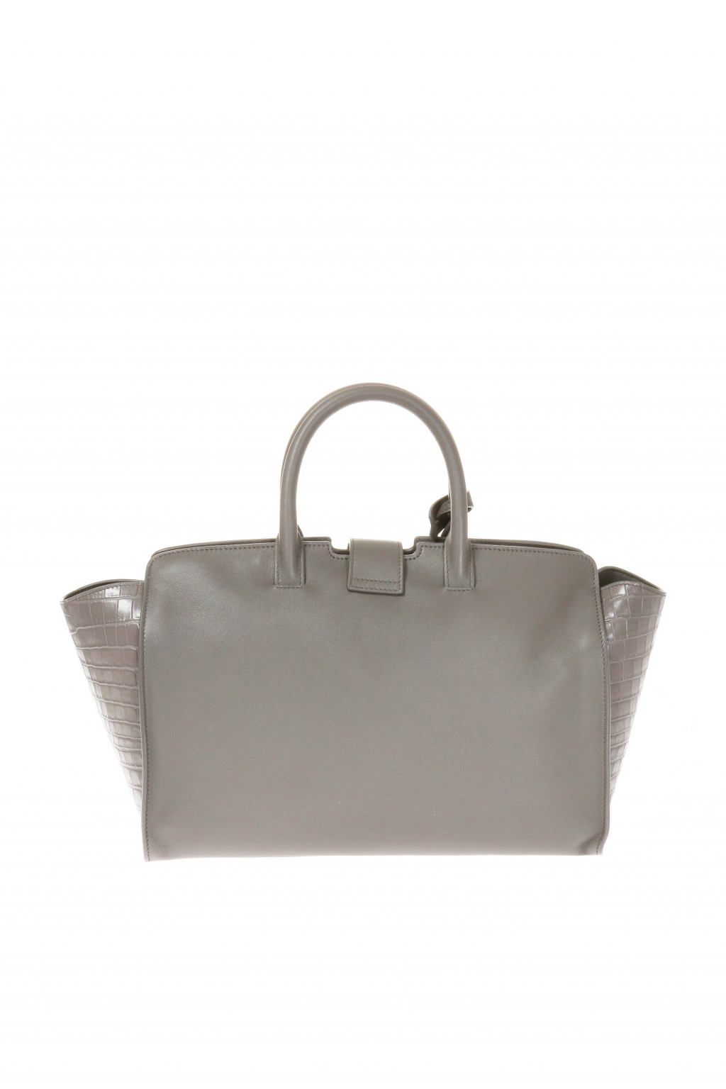 Grey 'Baby Monogram Downtown Cabas' shoulder bag Saint Laurent - Vitkac  Canada