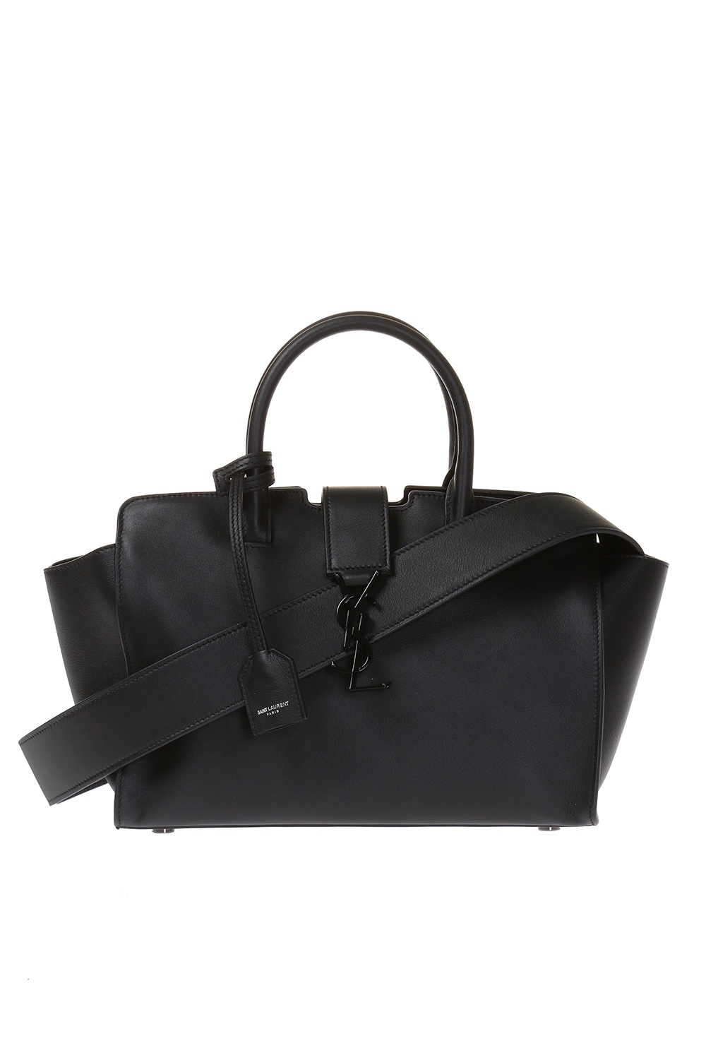 SAINT LAURENT Shoulder Bags Women, Monogram bucket bag Black