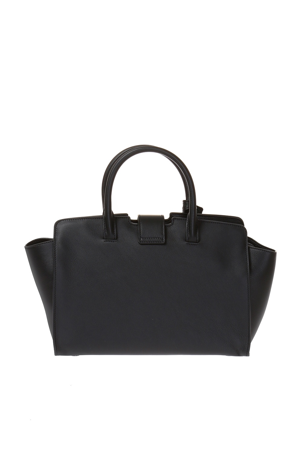 Céline Trio bag in black leather - DOWNTOWN UPTOWN Genève