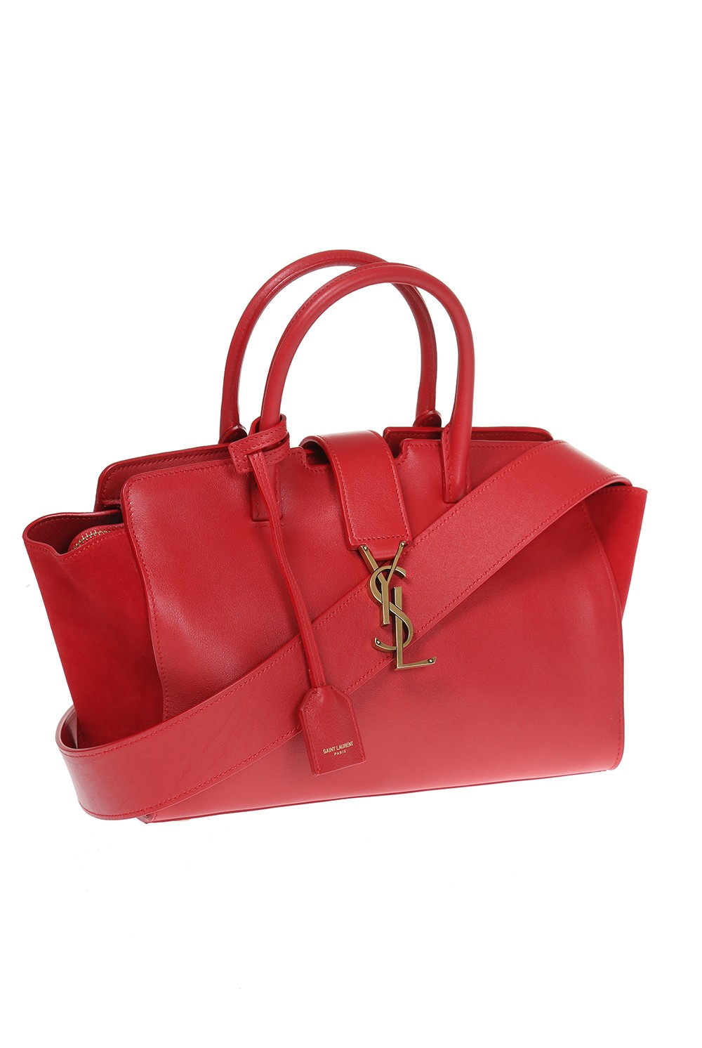 Preloved Saint Laurent Cabas Pink Leather 2 Way Medium Bag DMR394461.0 –  KimmieBBags LLC