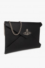 Vivienne Westwood BLACK ‘Orb Envelope’ clutch