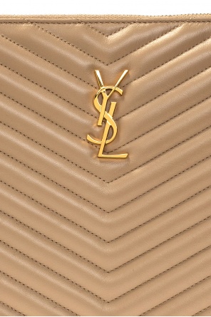 Saint Laurent ‘Monogram’ quilted clutch