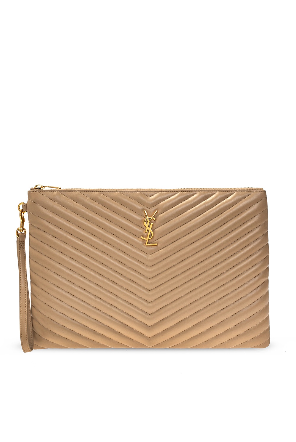 Saint Laurent ‘Monogram’ quilted clutch